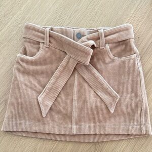 Abercrombie Kids Corduroy Skort in Tan